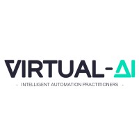 Virtual AI logo, Virtual AI contact details