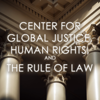 Center for Global Justice, Human Rights, and the Rule of Law logo, Center for Global Justice, Human Rights, and the Rule of Law contact details