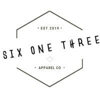 SIX ONE THREE APPAREL CO logo, SIX ONE THREE APPAREL CO contact details