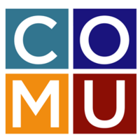 COMU logo, COMU contact details