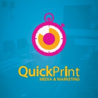 QuickPrint logo, QuickPrint contact details