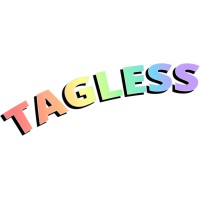 Tagless logo, Tagless contact details