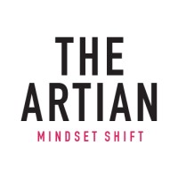 The Artian logo, The Artian contact details