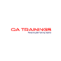 QA Trainings logo, QA Trainings contact details