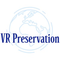 VR Preservation logo, VR Preservation contact details