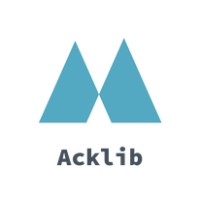 Acklib logo, Acklib contact details