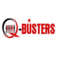 Q-Busters logo, Q-Busters contact details