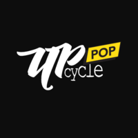 UPcyclePOP logo, UPcyclePOP contact details