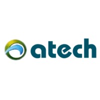 A Tech logo, A Tech contact details