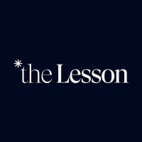 The Lesson logo, The Lesson contact details