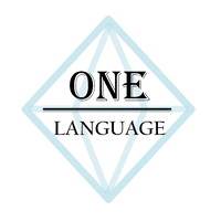 One-language Center logo, One-language Center contact details