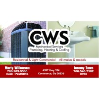 CWS Mechanical logo, CWS Mechanical contact details