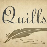 Quills Library logo, Quills Library contact details