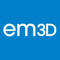 EM3D logo, EM3D contact details