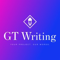 GT Writing logo, GT Writing contact details