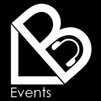 LB Events logo, LB Events contact details