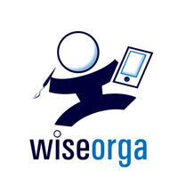 WISEORGA logo, WISEORGA contact details