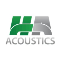 HA Acoustics logo, HA Acoustics contact details