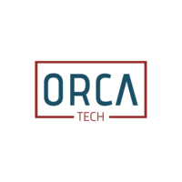 OrcaTech logo, OrcaTech contact details