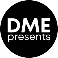 DME Presents logo, DME Presents contact details