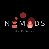 NOMADS: the HCI podcast logo, NOMADS: the HCI podcast contact details