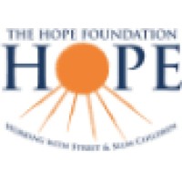 The Hope Foundation logo, The Hope Foundation contact details