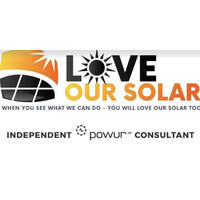 Love Our Solar logo, Love Our Solar contact details