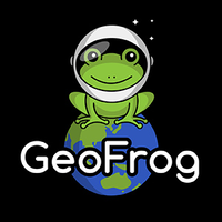 GeoFrog logo, GeoFrog contact details