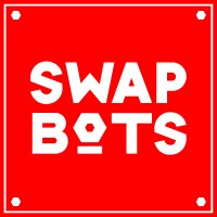 SwapBots logo, SwapBots contact details