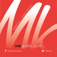 MKgrafix logo, MKgrafix contact details