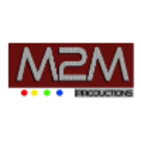 M2M Productions logo, M2M Productions contact details