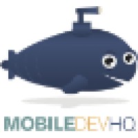 MobileDevHQ logo, MobileDevHQ contact details