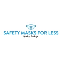 Safety Masks for Less logo, Safety Masks for Less contact details