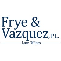 The Law Offices of Frye & Vazquez, P.L. logo, The Law Offices of Frye & Vazquez, P.L. contact details