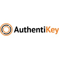 AuthentiKey logo, AuthentiKey contact details