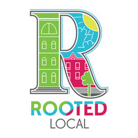 Rooted Local logo, Rooted Local contact details