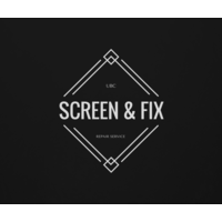 UBC Screen&Fix logo, UBC Screen&Fix contact details