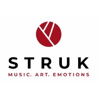 STRUK Music. Art. Emotions logo, STRUK Music. Art. Emotions contact details