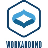 WorkAround logo, WorkAround contact details