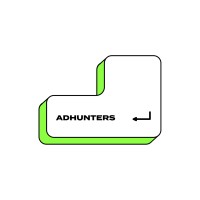 AdHunters logo, AdHunters contact details