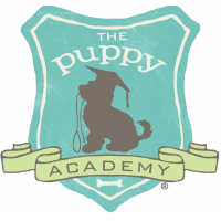 The Puppy Academy logo, The Puppy Academy contact details