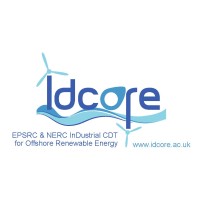 IDCORE - EPSRC and NERC Industrial CDT for Offshore Renewable Energy logo, IDCORE - EPSRC and NERC Industrial CDT for Offshore Renewable Energy contact details