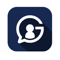 gText logo, gText contact details