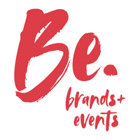 Be. Brands+Events logo, Be. Brands+Events contact details