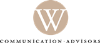 W advisors logo, W advisors contact details