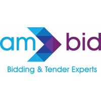 AM Bid logo, AM Bid contact details