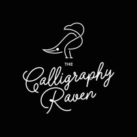 The Calligraphy Raven logo, The Calligraphy Raven contact details