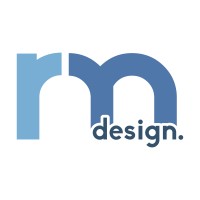 RM Design logo, RM Design contact details