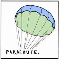 Parachute Earth logo, Parachute Earth contact details