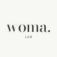 WOMAlab logo, WOMAlab contact details